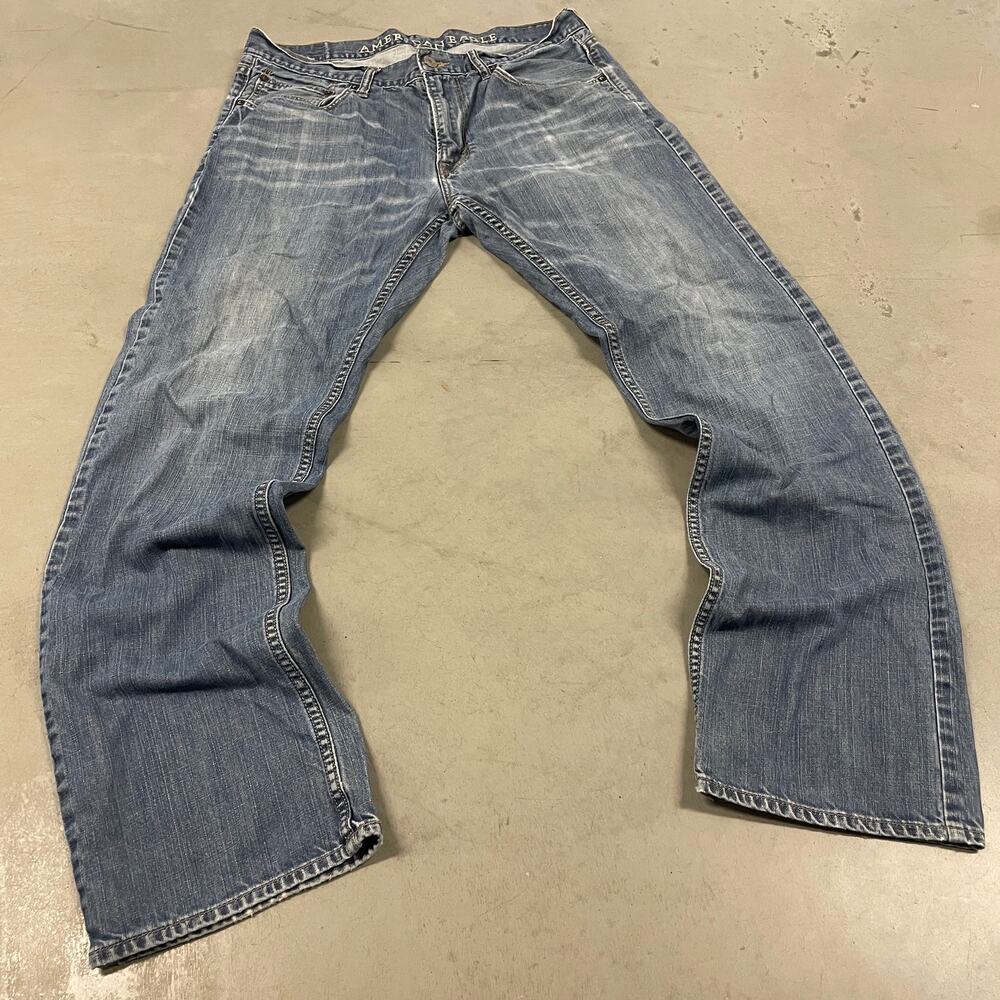 Vintage Y2K American eagle loose fit jeans 34x34